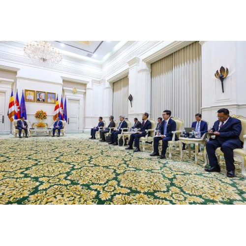 Thủ Tướng Campuchia Hun Manet tiếp Phó Thủ Tướng Việt Nam Bùi Thanh Sơn, Thúc Đẩy Hợp Tác Song Phương